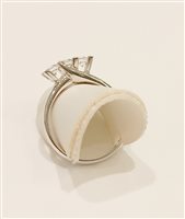 Anello Vidali Gioielli Donna in Oro bianco Zircone ANOR-27-34 - ANOR-27-34